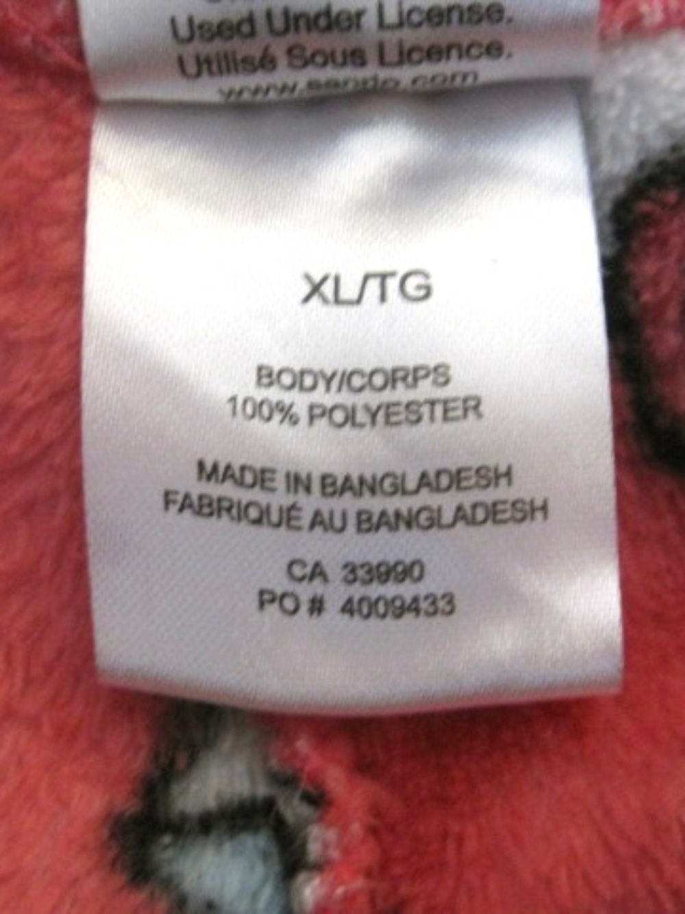 Hello Kitty Plush Pyjama/Lounge Shorts - Picture 5 of 9